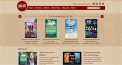 Desktop Screenshot of piratforlaget.se